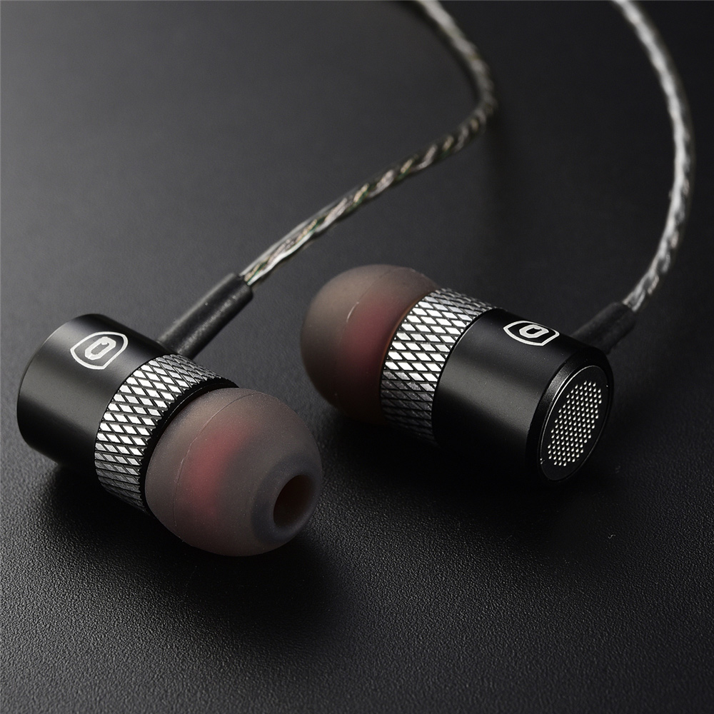 HiFi pecky do uší kabelová sluchátka QKZ X3.